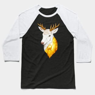 Enchanted Stag Baseball T-Shirt